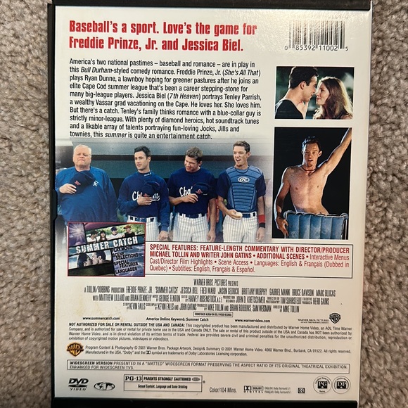 Summer Catch DVD - Picture 2 of 2